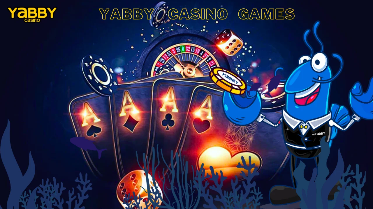 Yabby Casino game lobby